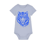 Baby Gift Box, Organic Cotton Two Piece with Tiger Print - Blue Fauna Kids