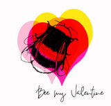 'Bee My Valentine' Greeting Card Fauna Kids