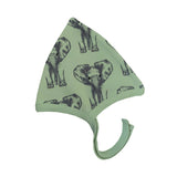 Hat For Baby, Organic Cotton with Elephant Print Fauna Kids