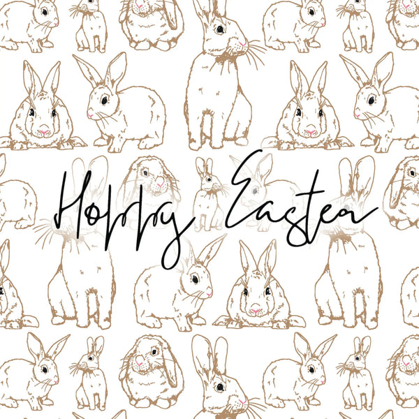 'Hoppy easter' Greeting Card Fauna Kids