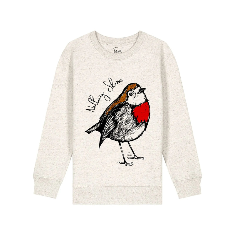 Kids Christmas Sweatshirt | Robin Fauna Kids