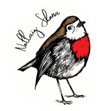 'Nollaig Shona' Robin Greeting Card Fauna Kids