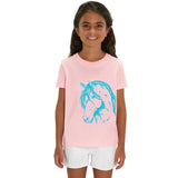 Organic Cotton Kids T-Shirt | Bubblegum Pony Fauna Kids