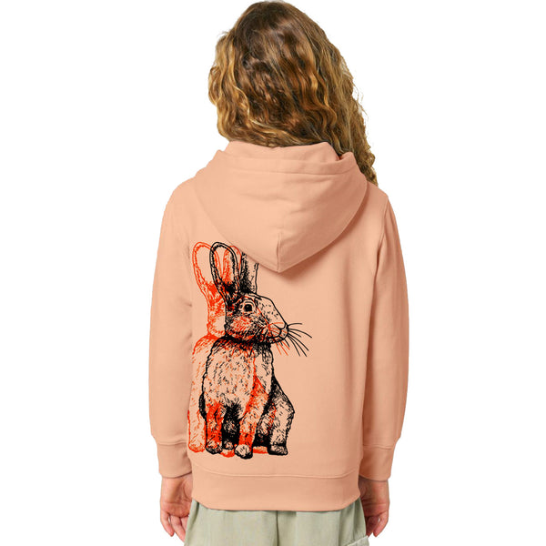 Organic Cotton Kids Zip-Up Hoodie | Rabbit Fauna Kids