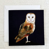 Owl Greeting Card Fauna Kids