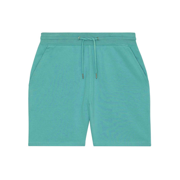 Unisex Jogger Shorts in Teal Fauna Kids