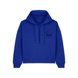 Women's Hoodie | Panther on Blue | Fauna Fauna