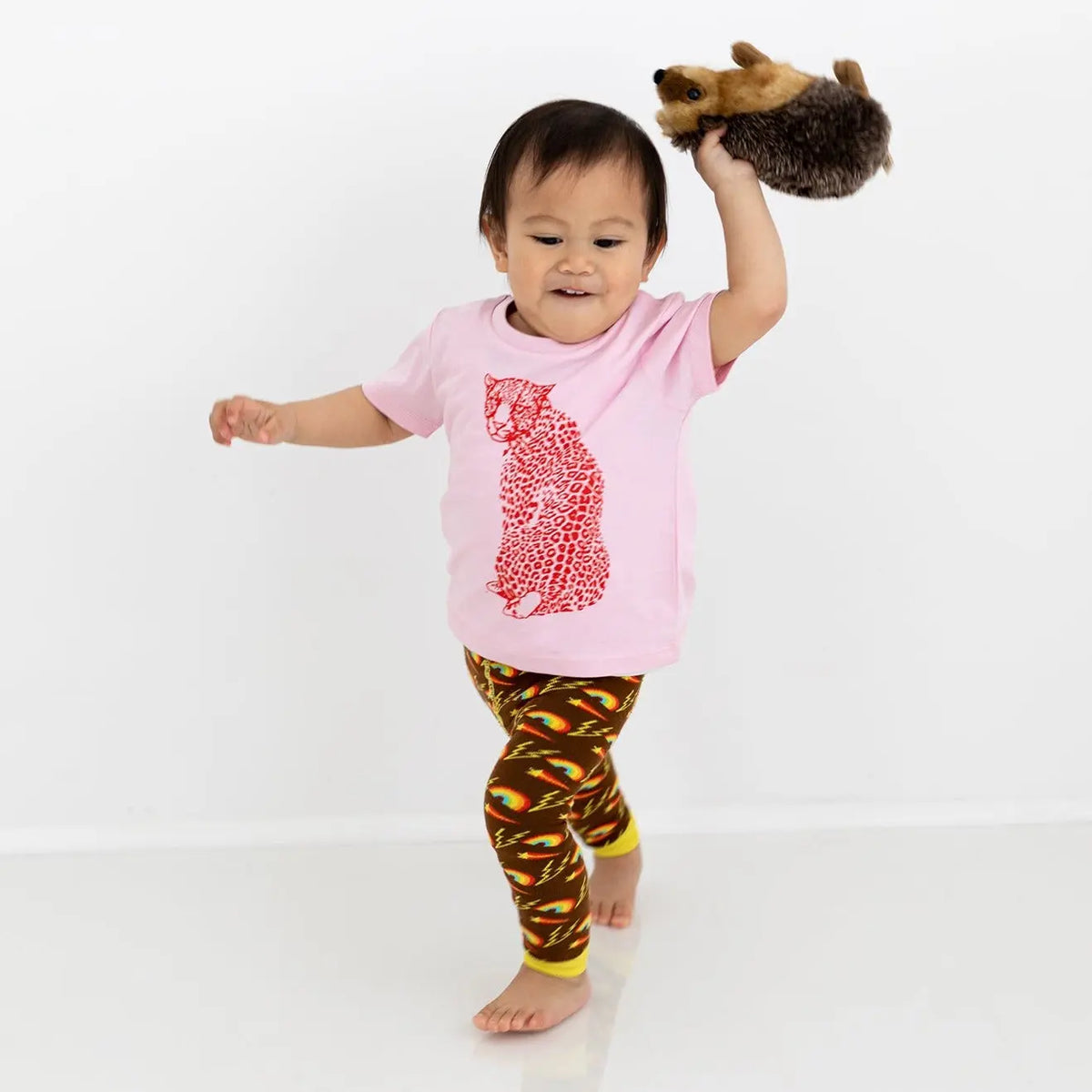 Kids leopard top best sale